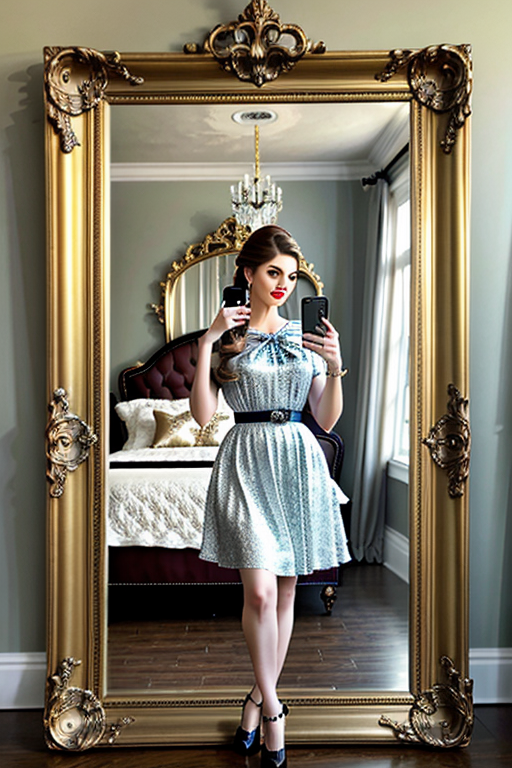 aesthetic mirror selfie girl quotes